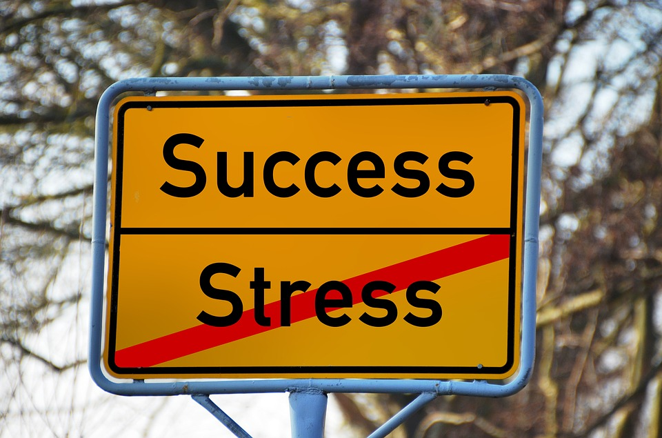 Úspech, stres